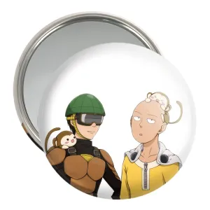 آینه جیبی سایتاما و مرد دوچرخه ای انیمه مرد تک مشتی One Punch Man