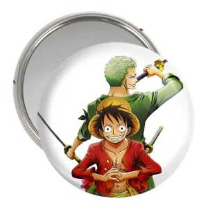 آینه جیبی لوفی و زورو انیمه وان پیس One Piece