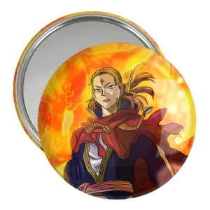 آینه جیبی فرمانده آتشین انیمه بلک کلاور Black Clover