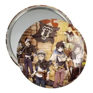 آینه جیبی گروه گاو سیاه انیمه بلک کلاور Black Clover