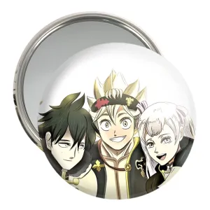 آینه جیبی نوئل و آستا و یونو انیمه بلک کلاور Black Clover