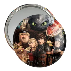 آینه جیبی اژدها سواران DreamWorks Dragons