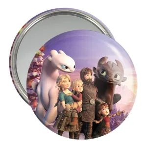 آینه جیبی اژدها سواران DreamWorks Dragons