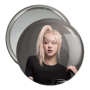 آینه جیبی رزی بلک پینک Black Pink