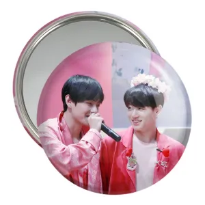 آینه جیبی  تهیونگ و جونگ کوک ویکوک گروه بی تی اس BTS
