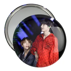 آینه جیبی  تهیونگ و جونگ کوک ویکوک گروه بی تی اس BTS