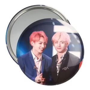 آینه جیبی  تهیونگ و جونگ کوک ویکوک گروه بی تی اس BTS