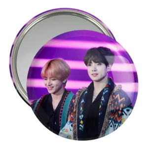 آینه جیبی  تهیونگ و جونگ کوک ویکوک گروه بی تی اس BTS