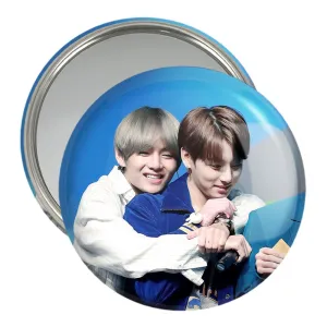 آینه جیبی  تهیونگ و جونگ کوک ویکوک گروه بی تی اس BTS