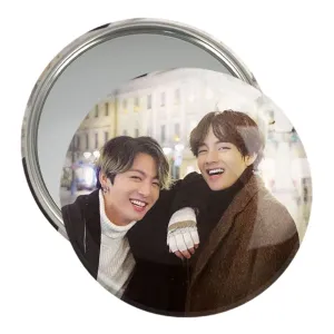 آینه جیبی  تهیونگ و جونگ کوک ویکوک گروه بی تی اس BTS
