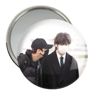 آینه جیبی  تهیونگ و جونگ کوک ویکوک گروه بی تی اس BTS