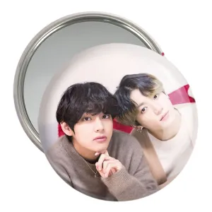 آینه جیبی  تهیونگ و جونگ کوک ویکوک گروه بی تی اس BTS