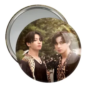 آینه جیبی  تهیونگ و جونگ کوک ویکوک گروه بی تی اس BTS