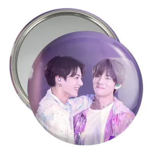 آینه جیبی  تهیونگ و جونگ کوک ویکوک گروه بی تی اس BTS