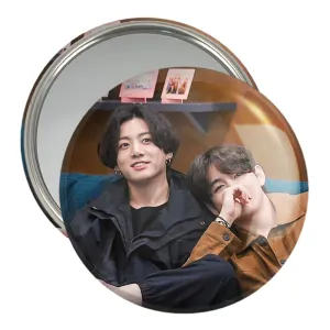 آینه جیبی  تهیونگ و جونگ کوک ویکوک گروه بی تی اس BTS