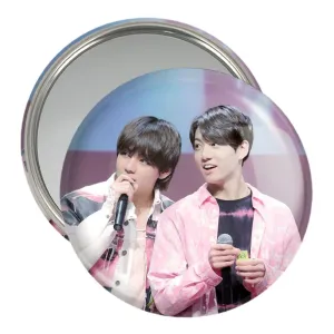 آینه جیبی  تهیونگ و جونگ کوک ویکوک گروه بی تی اس BTS