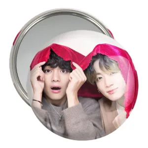 آینه جیبی  تهیونگ و جونگ کوک ویکوک گروه بی تی اس BTS