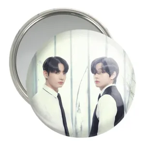 آینه جیبی  تهیونگ و جونگ کوک ویکوک گروه بی تی اس BTS