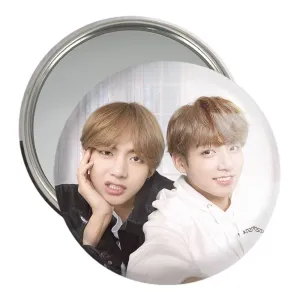 آینه جیبی  تهیونگ و جونگ کوک ویکوک گروه بی تی اس BTS