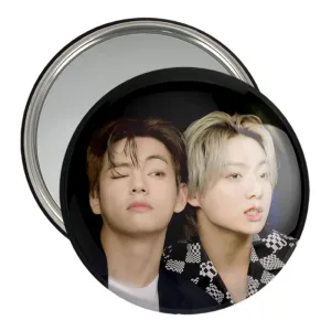آینه جیبی  تهیونگ و جونگ کوک ویکوک گروه بی تی اس BTS