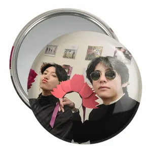 آینه جیبی  تهیونگ و جونگ کوک ویکوک گروه بی تی اس BTS