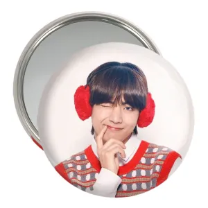 آینه جیبی تهیونگ وی Taehyung گروه بی تی اس BTS