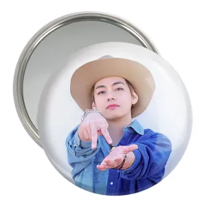 آینه جیبی تهیونگ وی Taehyung گروه بی تی اس BTS