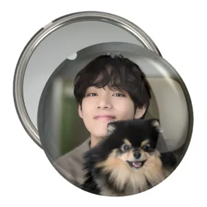 آینه جیبی تهیونگ وی Taehyung گروه بی تی اس BTS