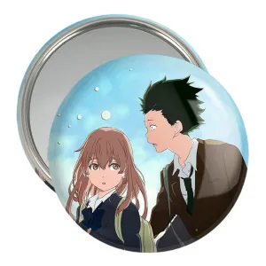 آینه جیبی شوکو نیشیمیا و شویا ایشیدا انیمه سایلنت ویس A Silent Voice