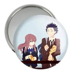 آینه جیبی شوکو نیشیمیا و شویا ایشیدا انیمه سایلنت ویس A Silent Voice