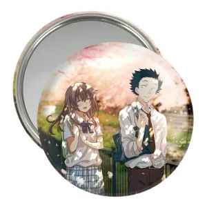 آینه جیبی شوکو نیشیمیا و شویا ایشیدا انیمه سایلنت ویس A Silent Voice