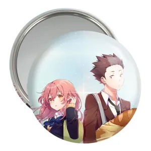 آینه جیبی شوکو نیشیمیا و شویا ایشیدا انیمه سایلنت ویس A Silent Voice