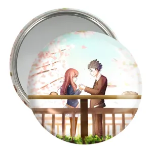 آینه جیبی شوکو نیشیمیا و شویا ایشیدا انیمه سایلنت ویس A Silent Voice