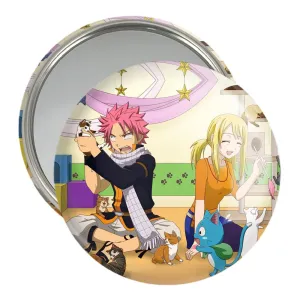 آینه جیبی لوسی و ناتسو انیمه فری تیل Fairy Tail