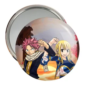 آینه جیبی لوسی و ناتسو انیمه فری تیل Fairy Tail