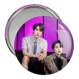 آینه جیبی جین Jin و شوگا Suga گروه بی تی اس BTS