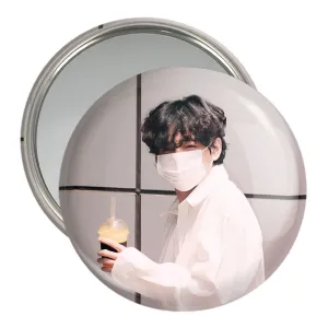 آینه جیبی تهیونگ وی Taehyung گروه بی تی اس BTS