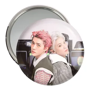 آینه جیبی چانیول و سهون گروه اکسو EXO