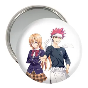 آینه جیبی سوما و ارینا انیمه جنگ غذاها Food Wars