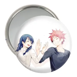 آینه جیبی سوما و مگومی انیمه جنگ غذاها Food Wars