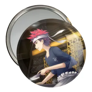 آینه جیبی سوما و ارینا انیمه جنگ غذاها Food Wars