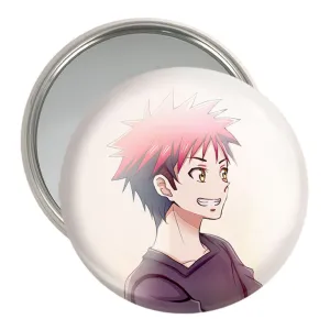 آینه جیبی مگومی و سوما انیمه جنگ غذاها Food Wars