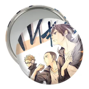 آینه جیبی تیم کاراسونو انیمه هایکیو Haikyu