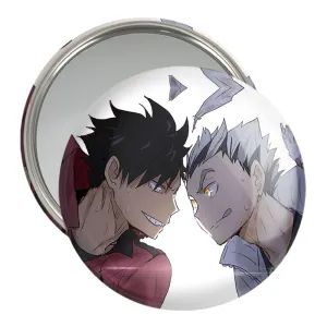 آینه جیبی کوتارو و کورو انیمه هایکیو Haikyu
