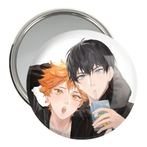آینه جیبی کاگیاما و هیناتا انیمه هایکیو Haikyu