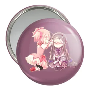 آینه جیبی همورا و مدوکا انیمه مادوکا مجیکا Madoka Magica