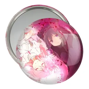 آینه جیبی همورا و مدوکا انیمه مادوکا مجیکا Madoka Magica