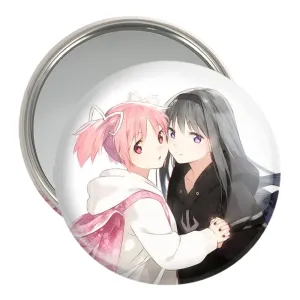 آینه جیبی همورا و مدوکا انیمه مادوکا مجیکا Madoka Magica