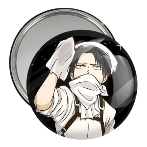 آینه جیبی لیوای انیمه اتک آن تایتان Attack on Titan