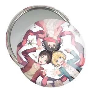 آینه جیبی میکاسا و ارن و ارمین انیمه اتک آن تایتان Attack on Titan